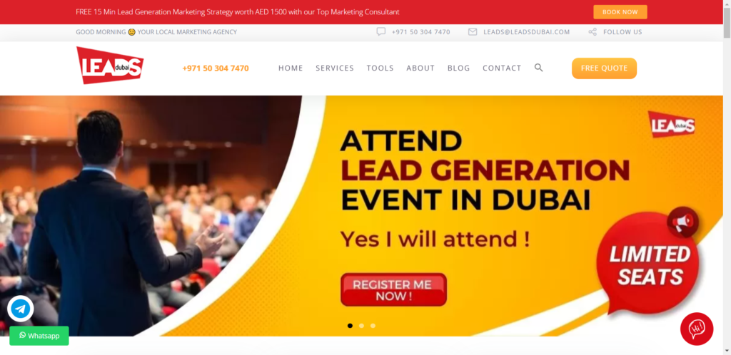 Leads Dubai Lead Generation Company